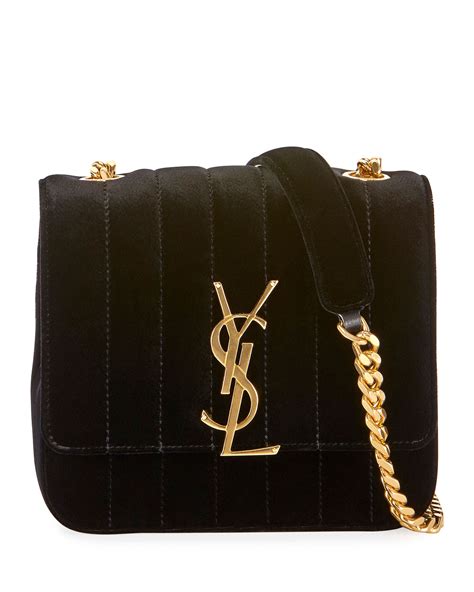 ysl sunset bag velvet|ysl vicky bag.